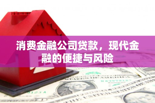 威县消费金融公司贷款，现代金融的便捷与风险